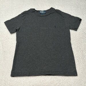 Ralph Lauren Polo Little Boys Dark Gray Tee, EUC, Size 5
